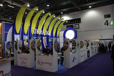 Украина в первый раз приняла роль в World Travel Market в Лондоне